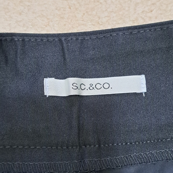 S.C.& Co. Pull On Skort Black Stretch Skirt Women's Various Sizes New! - Picture 8 of 12
